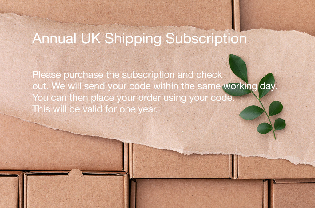 Annual UK Shipping Subscription - Funky Soap Shop