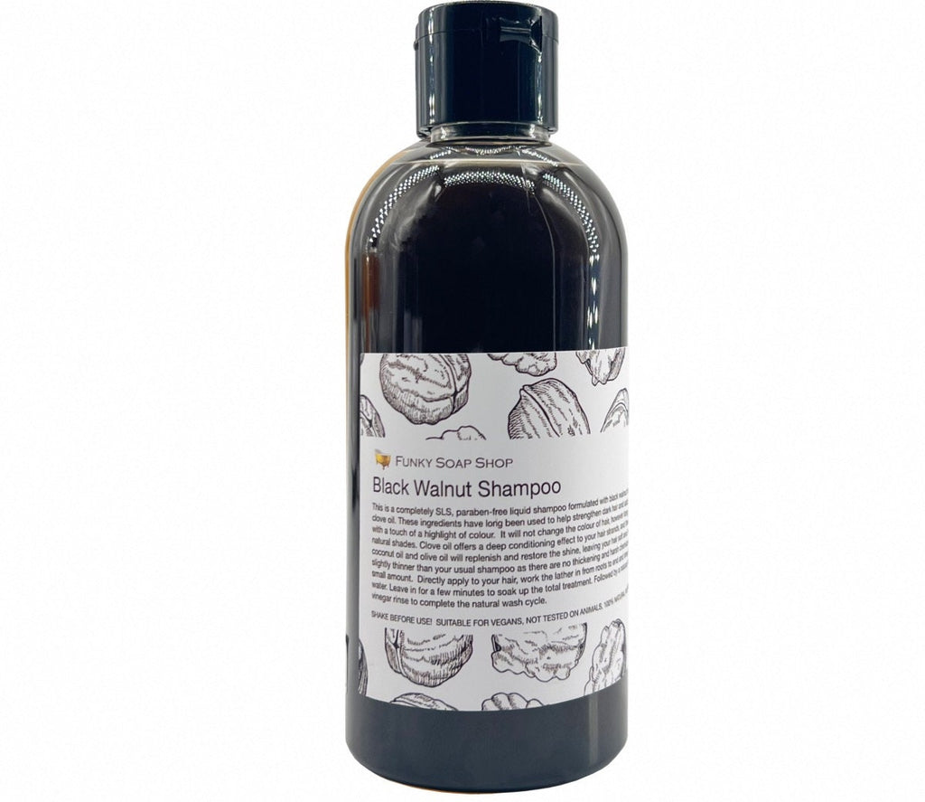 Liquid Black Walnut Shampoo - Funky Soap Shop