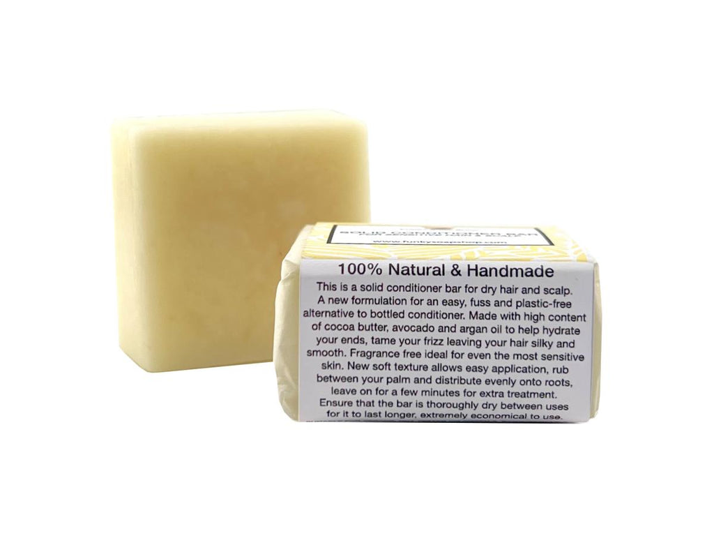 Solid Conditioner Bar For Sensitive Hair And Scalp - Funky Soap Shop