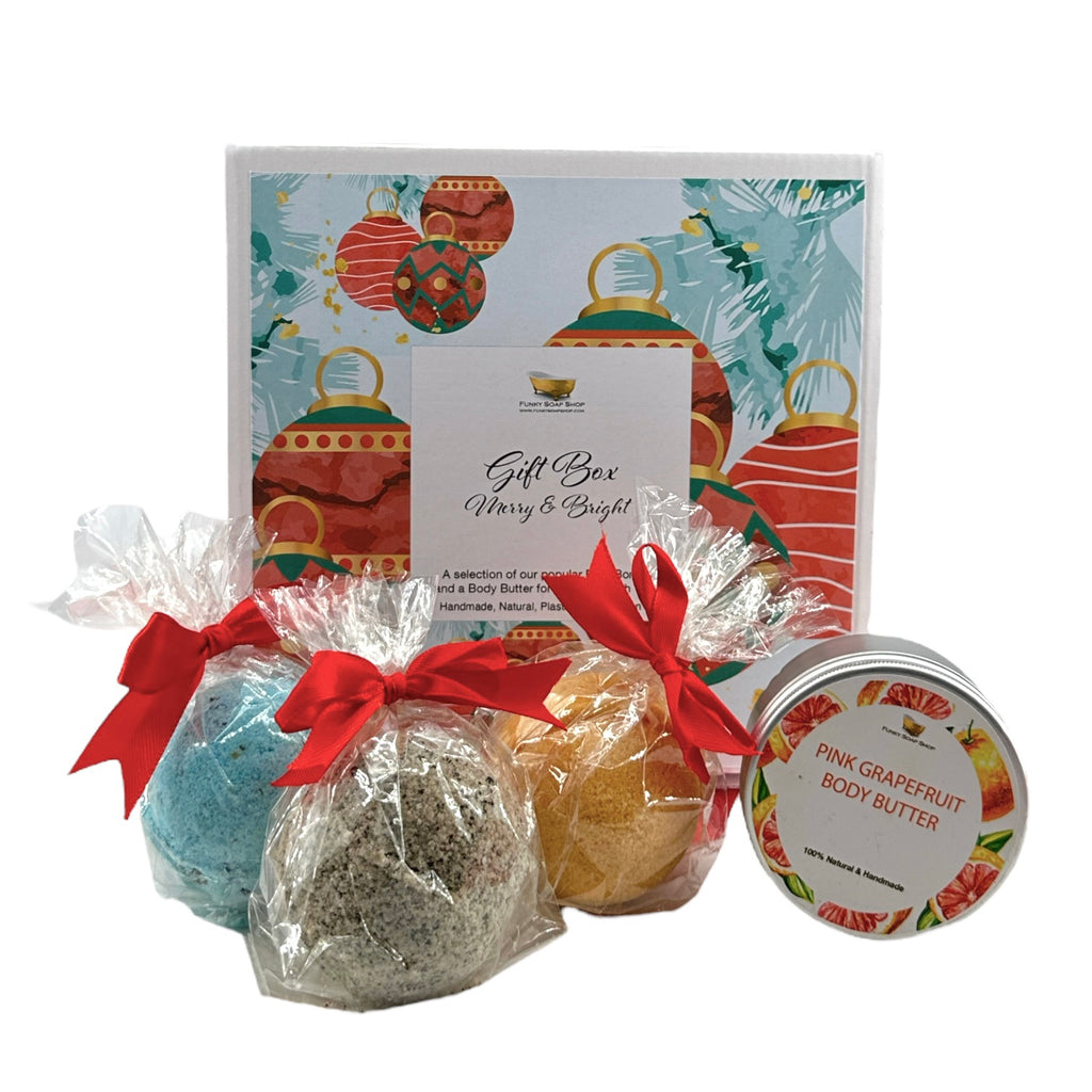 Merry & Bright - Gift Box - Funky Soap Shop