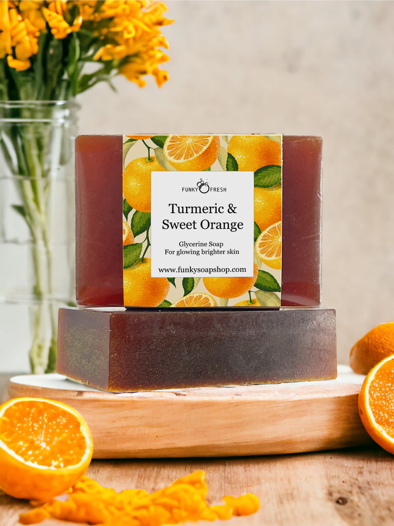 Turmeric Glycerine Soap - Funky Soap Shop