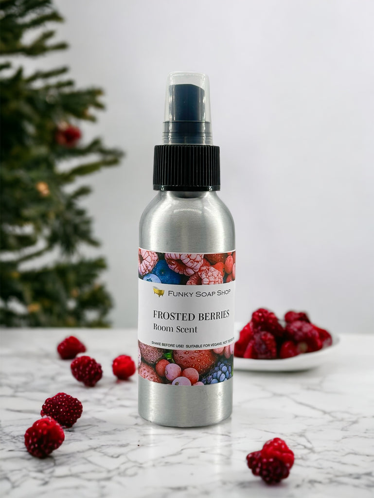 Frosted Berries Room Spray, 100ml - Funky Soap Shop