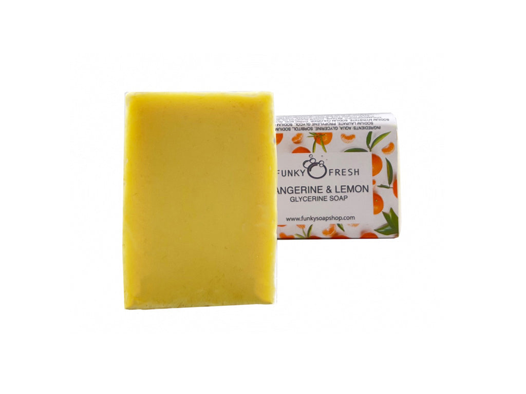 Tangerine and Lemon Soap - Funky Soap Shop