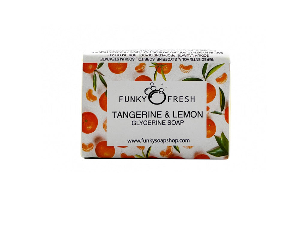Tangerine and Lemon Soap - Funky Soap Shop