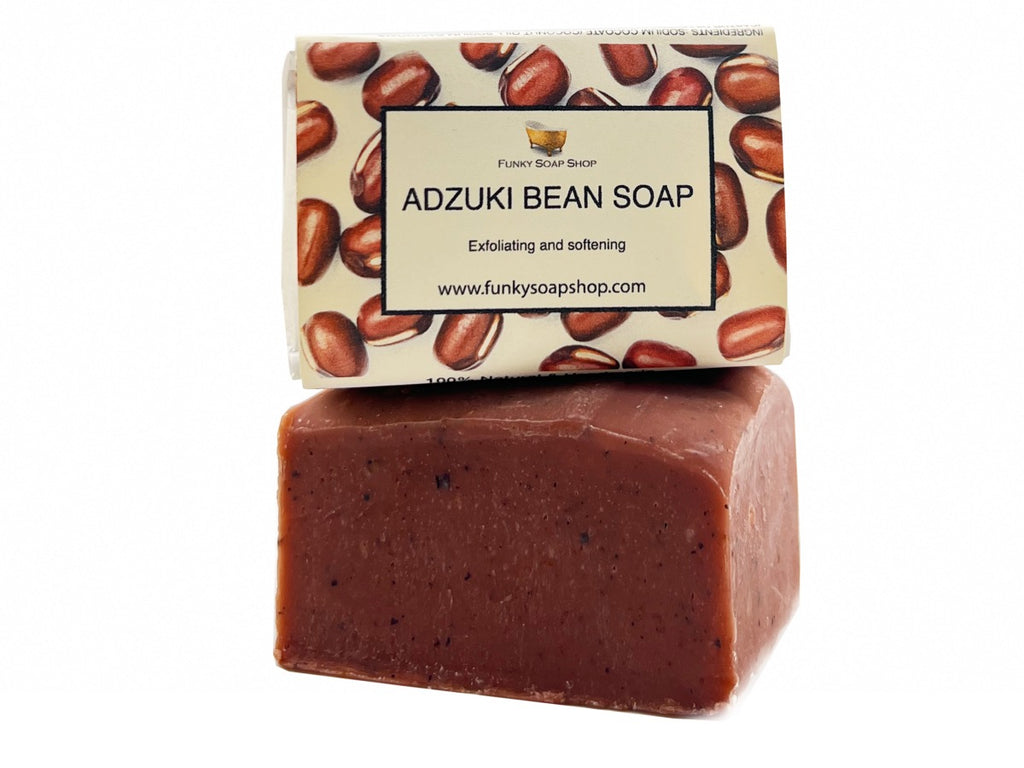 Adzuki Bean Exfoliating Soap Bar - Funky Soap Shop
