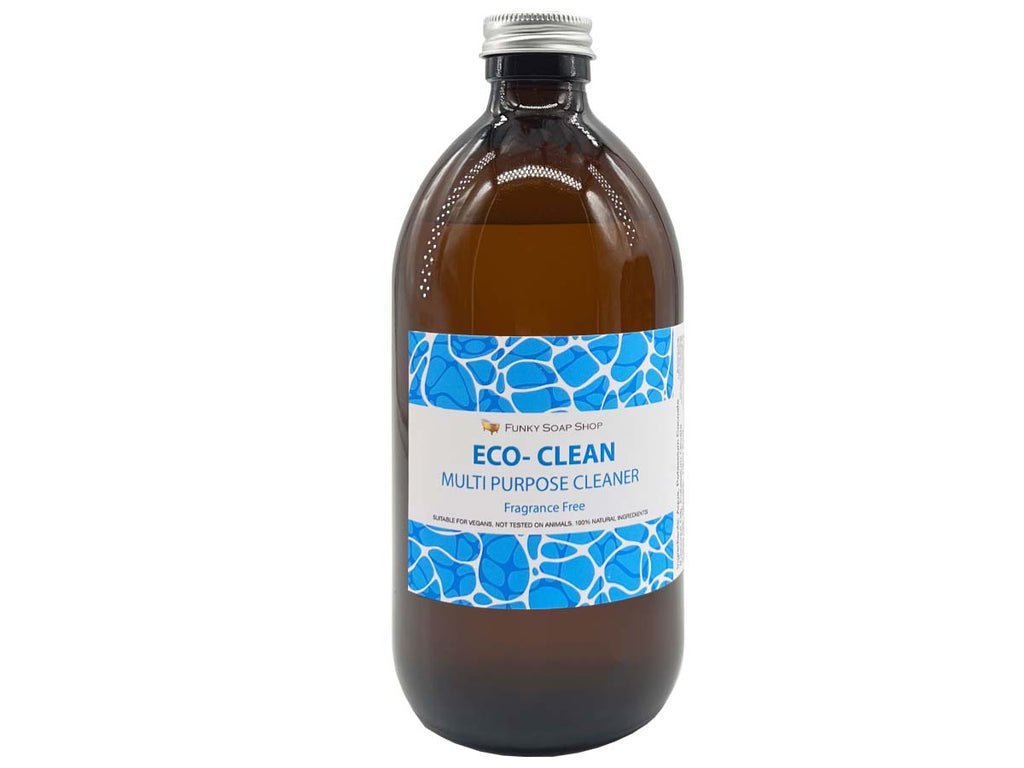 Eco- Clean Liquid Soap Fragrance Free - Funky Soap Shop