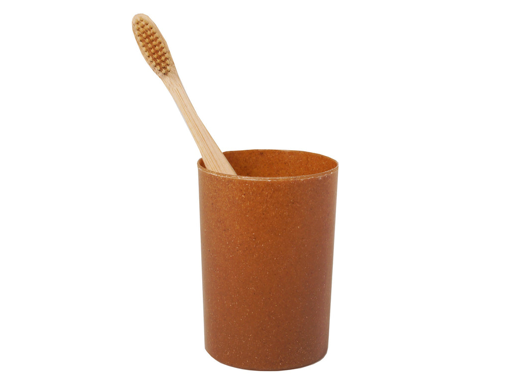 Liquid Wood Toothbrush Cup - Light - Funky Soap Shop