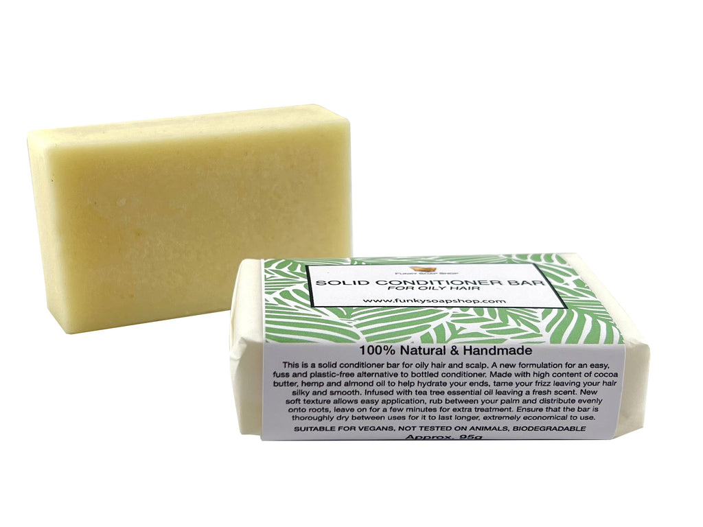 Solid Conditioner Bar For Oily Hair - Funky Soap Shop