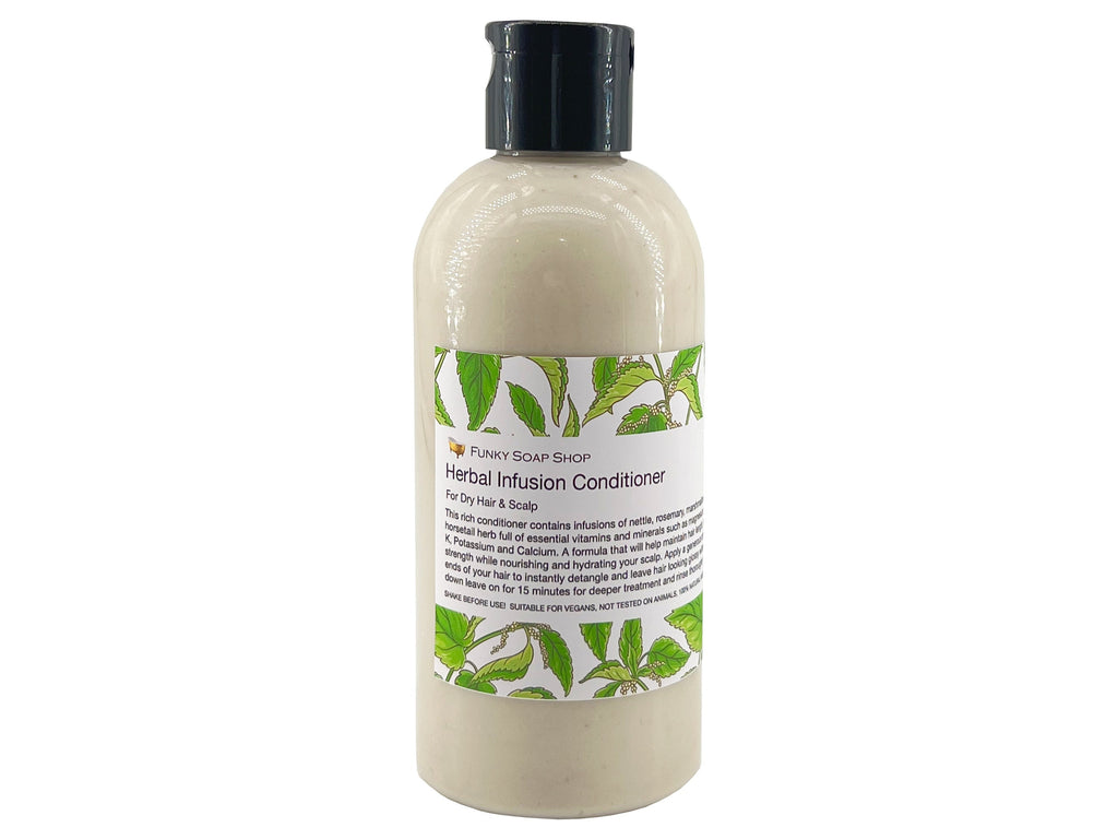 Herbal Infusion & Vitamin E Hair Conditioner - Funky Soap Shop