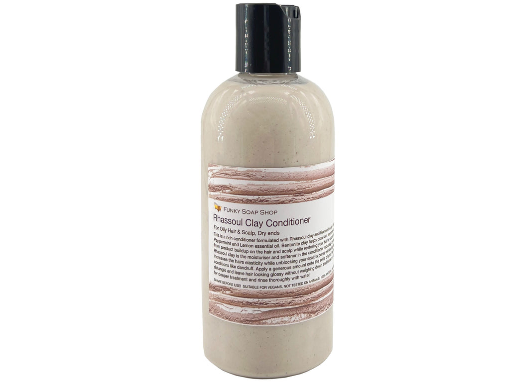 Rhassoul Clay Hair Conditioner - Funky Soap Shop