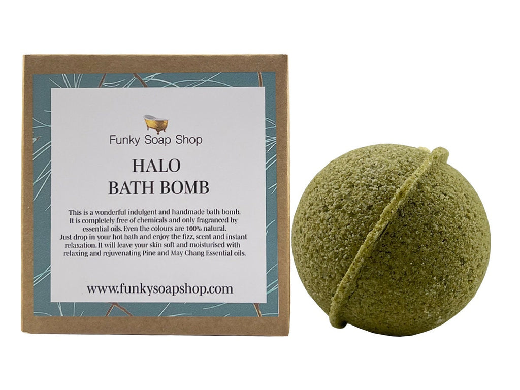 HALO Refreshing Bath Bomb - Funky Soap Shop