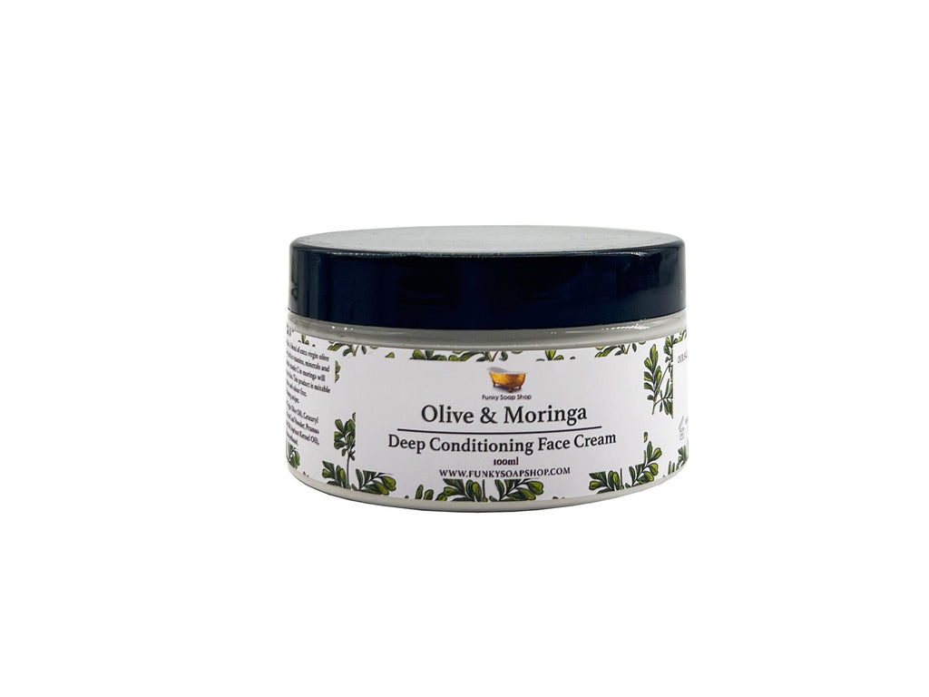 Olive & Moringa Deep Conditioning Cream - Funky Soap Shop